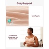 image:imageMomcozy HandsFree Pumping amp Nursing Bra AllinOne Breastfeeding Pump Bra Fixed Padding for Shape amp SupportOyster Pink