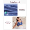 image:imageMomcozy HandsFree Pumping amp Nursing Bra AllinOne Breastfeeding Pump Bra Fixed Padding for Shape amp SupportTwilight Blue