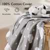image:imageMomcozy Nursing Pillow Cover for Original Pillow Pioneering Safety Fence  Plus Size Breastfeeding Pillow for Ergonomic Comfort amp SupportEasier and Healthier Nursing Cotton Cover Only