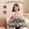 image:imageMomcozy Nursing Pillow Cover for Original Pillow Pioneering Safety Fence  Plus Size Breastfeeding Pillow for Ergonomic Comfort amp SupportEasier and Healthier Nursing Cotton Cover Only