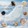 image:imageMomcozy Reversible Stroller Seat Liner WaterResistant amp Easy Clean Side Breathable amp Comfortable Mesh Side Universal 3Hole Adjustable Design AllSeason Cushion Pad for Strollers CarriagesBlue