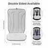 image:imageMomcozy Reversible Stroller Seat Liner WaterResistant amp Easy Clean Side Breathable amp Comfortable Mesh Side Universal 3Hole Adjustable Design AllSeason Cushion Pad for Strollers CarriagesGray