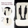 image:imageMomcozy Reversible Stroller Seat Liner WaterResistant amp Easy Clean Side Breathable amp Comfortable Mesh Side Universal 3Hole Adjustable Design AllSeason Cushion Pad for Strollers CarriagesGray
