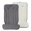 image:imageMomcozy Reversible Stroller Seat Liner WaterResistant amp Easy Clean Side Breathable amp Comfortable Mesh Side Universal 3Hole Adjustable Design AllSeason Cushion Pad for Strollers CarriagesGray