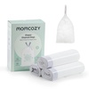 image:imageMomcozy Diaper Pail Deodorizer Refills 4 Packs MineralBased Odor Control Bags FragranceFree Odor Absorber Packs for Momcozy Diaper Pail Trash Bins Shoe Cabinets Gym Bags amp Cat Litter Boxes13 Gallon