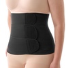 image:imageMomcozy Ergowrap Postpartum Belly Band for CSection Recovery and Vaginal Birth Abdominal Binder with 3D Lifting amp Ergonomic Back Support Seamless Belly Wrap Shapewear for Post Surgery RecoveryStandard  Black