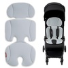image:imageMomcozy Reversible Stroller Seat Liner WaterResistant amp Easy Clean Side Breathable amp Comfortable Mesh Side Universal 3Hole Adjustable Design AllSeason Cushion Pad for Strollers CarriagesBlue Gray