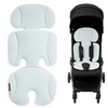 image:imageMomcozy Reversible Stroller Seat Liner WaterResistant amp Easy Clean Side Breathable amp Comfortable Mesh Side Universal 3Hole Adjustable Design AllSeason Cushion Pad for Strollers CarriagesBlue