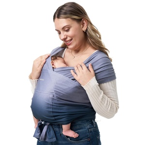 image:imageMomcozy Baby Carrier AirMesh  The Perfect Summer Water Sling for Newborns to Toddler 835 lbs  Cooling Breathable and Lightweight Baby Wrap Nice for Summer Pool Beach Swimming Lavender MistGradient Blue