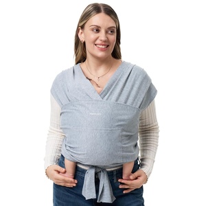 image:imageMomcozy Baby Carrier AirMesh  The Perfect Summer Water Sling for Newborns to Toddler 835 lbs  Cooling Breathable and Lightweight Baby Wrap Nice for Summer Pool Beach Swimming Lavender MistGrey