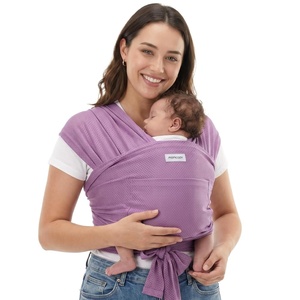 image:imageMomcozy Baby Carrier AirMesh  The Perfect Summer Water Sling for Newborns to Toddler 835 lbs  Cooling Breathable and Lightweight Baby Wrap Nice for Summer Pool Beach Swimming Lavender MistAir MeshLavender Mist