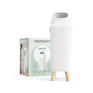 image:imageMomcozy Diaper Pail Deodorizer Refills 4 Packs MineralBased Odor Control Bags FragranceFree Odor Absorber Packs for Momcozy Diaper Pail Trash Bins Shoe Cabinets Gym Bags amp Cat Litter BoxesDiaper Pail