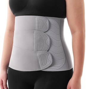 image:imageMomcozy Ergowrap Postpartum Belly Band for CSection Recovery and Vaginal Birth Abdominal Binder with 3D Lifting amp Ergonomic Back Support Seamless Belly Wrap Shapewear for Post Surgery RecoveryStandard  Gray