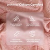 image:imageMomcozy Pregnancy Pillows with Cooling Cover U Shaped Full Body Maternity Pillow for Side Sleepers  Support for Back Legs Belly HIPS for Pregnant Women 57 Inch Pregnancy Pillow Mist BlueCotton Blend  Pink